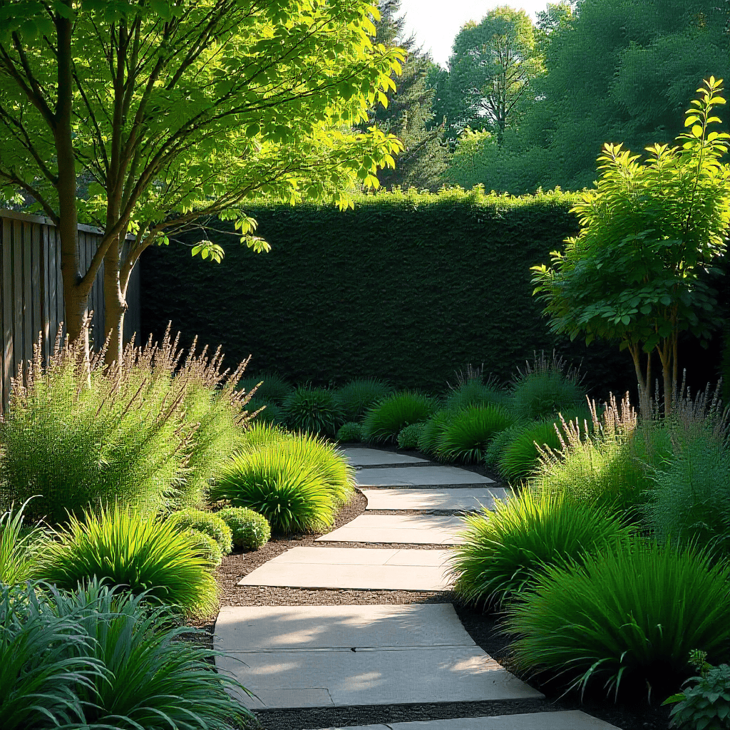 Modern trädgårdsdesign